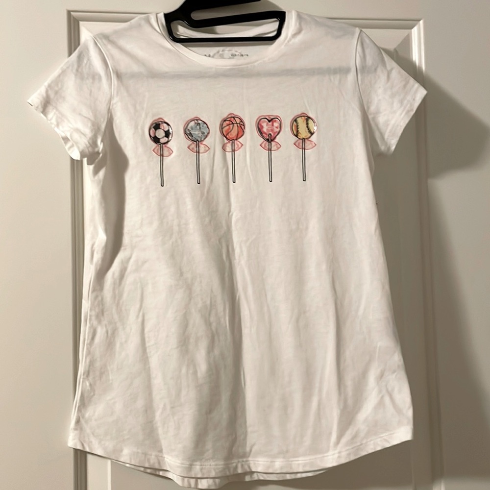 NWOT Under Armour Girls Sports Lollipop Tee